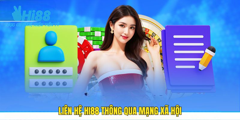 Bạn có thể kết nối với thương hiệu thông qua các trang mạng xã hội